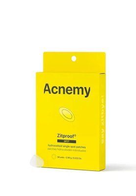 Гідроколоїдні пластирі від недоліків шкіри Acnemy ZITPROOF SPOT, 36 шт 43498 фото