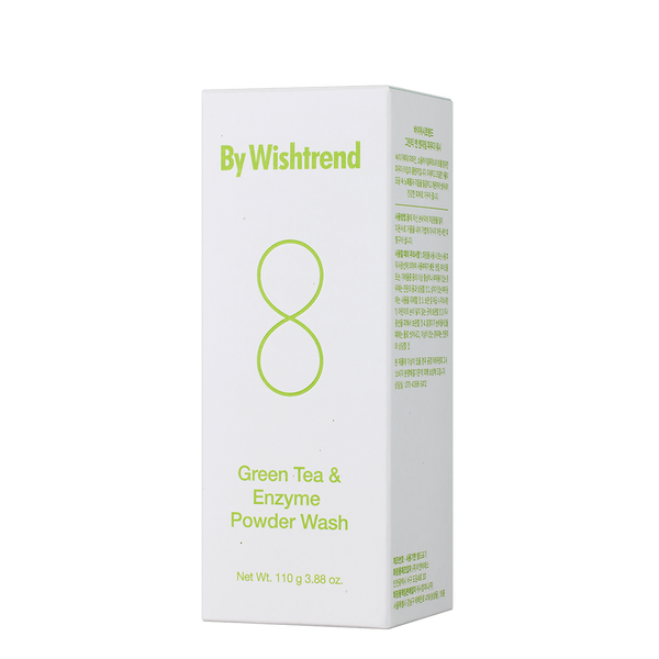 Ензимна пудра для вмивання з ароматом матча&nbsp;BY WISHTREND Green Tea & Enzyme Powder Wash, 110 г 00003313 фото