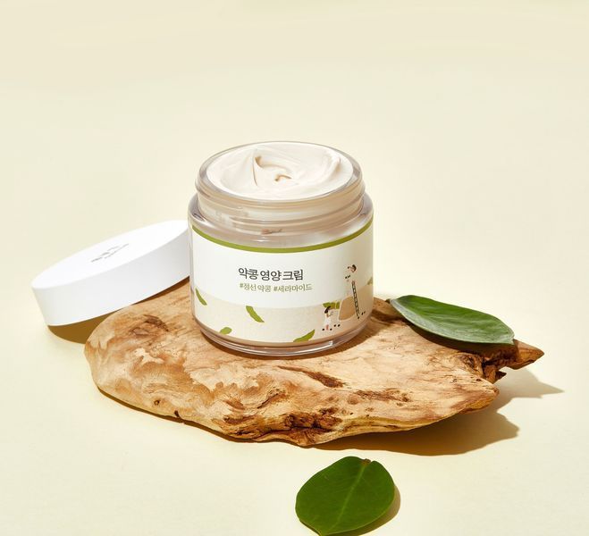 Поживний крем з екстрактом чорних соєвих бобів Round Lab Soybean Nourishing Cream 80 ml 02949 фото