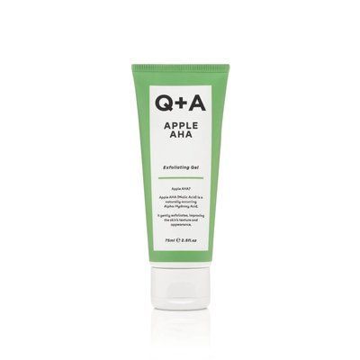 Відлущуючий гель з кислотами для обличчя Q+A Apple AHA Exfoliating Gel 75ml 5060486261888 фото