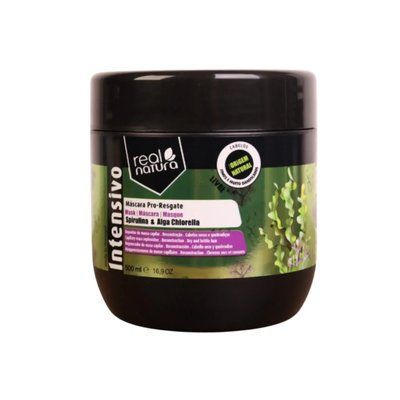Маска для екстреного відновлення волосся Real Natura SEM SAL PRO-RESGATE 500 g 1828 фото