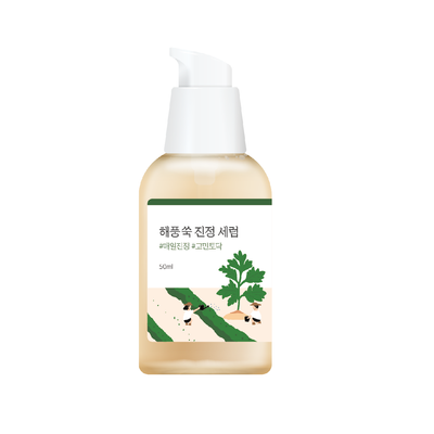 Заспокійлива сироватка з морським полином ROUND LAB MUGWORT Calming Serum 50 ml 02783 фото