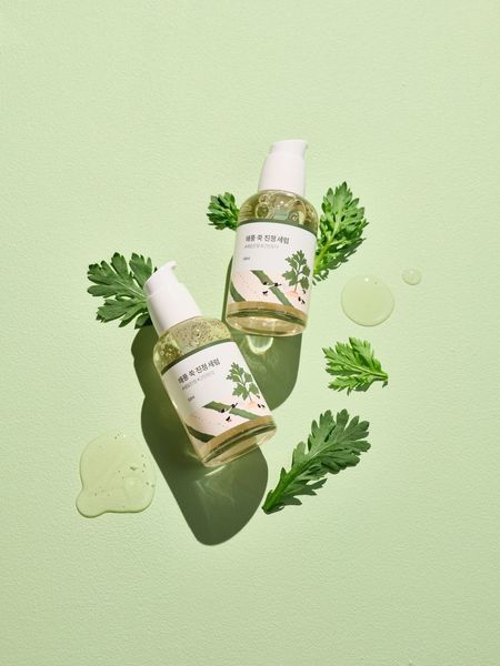 Заспокійлива сироватка з морським полином ROUND LAB MUGWORT Calming Serum 50 ml 02783 фото