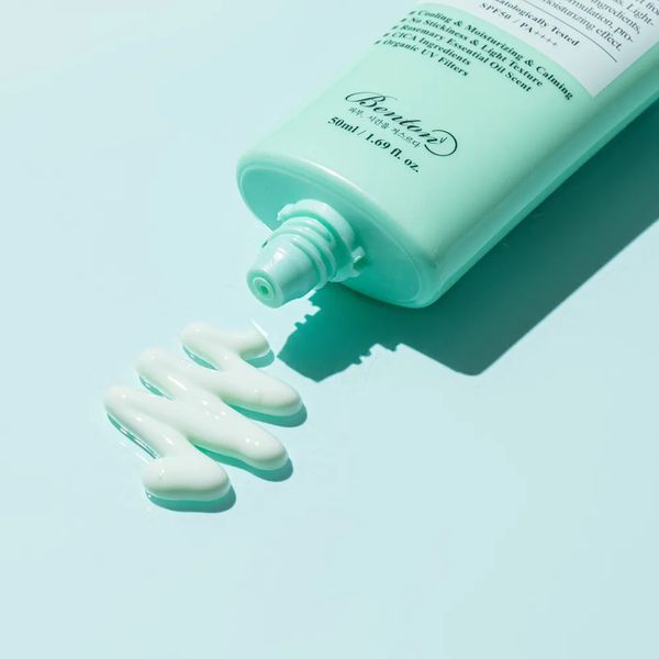 Сонцезахисний крем з центелою Benton Air Fit UV Defense Sun Cream SPF 50+ PA++++, 50 мл 8809566991553 фото
